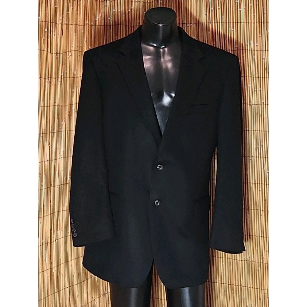 46 100% CASHMERE BLAZER Soft Smooth NEW Executive Career Winter Suit Jacket prep